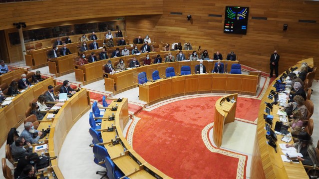 Proposicións non de lei aprobadas polo Pleno do Parlamento de Galicia ao 9 de novembro de 2021